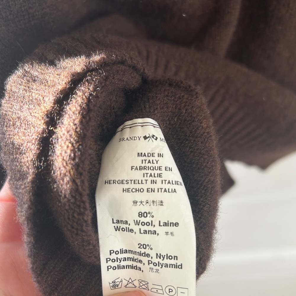 Brandy Melville Brown Cardigan - Picture 3 of 3